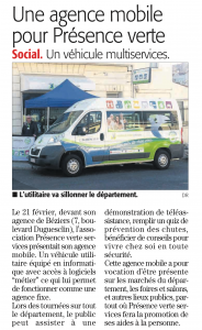 midi libre article presence verte