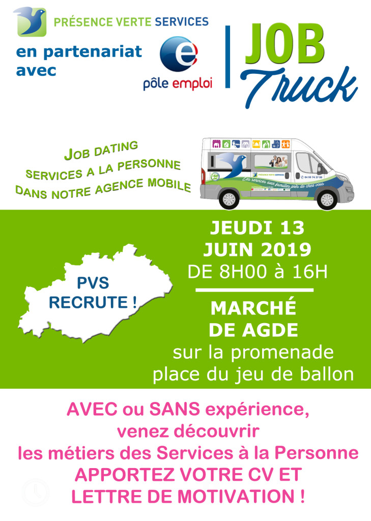 affiche truck dating AGDE 13.06.19